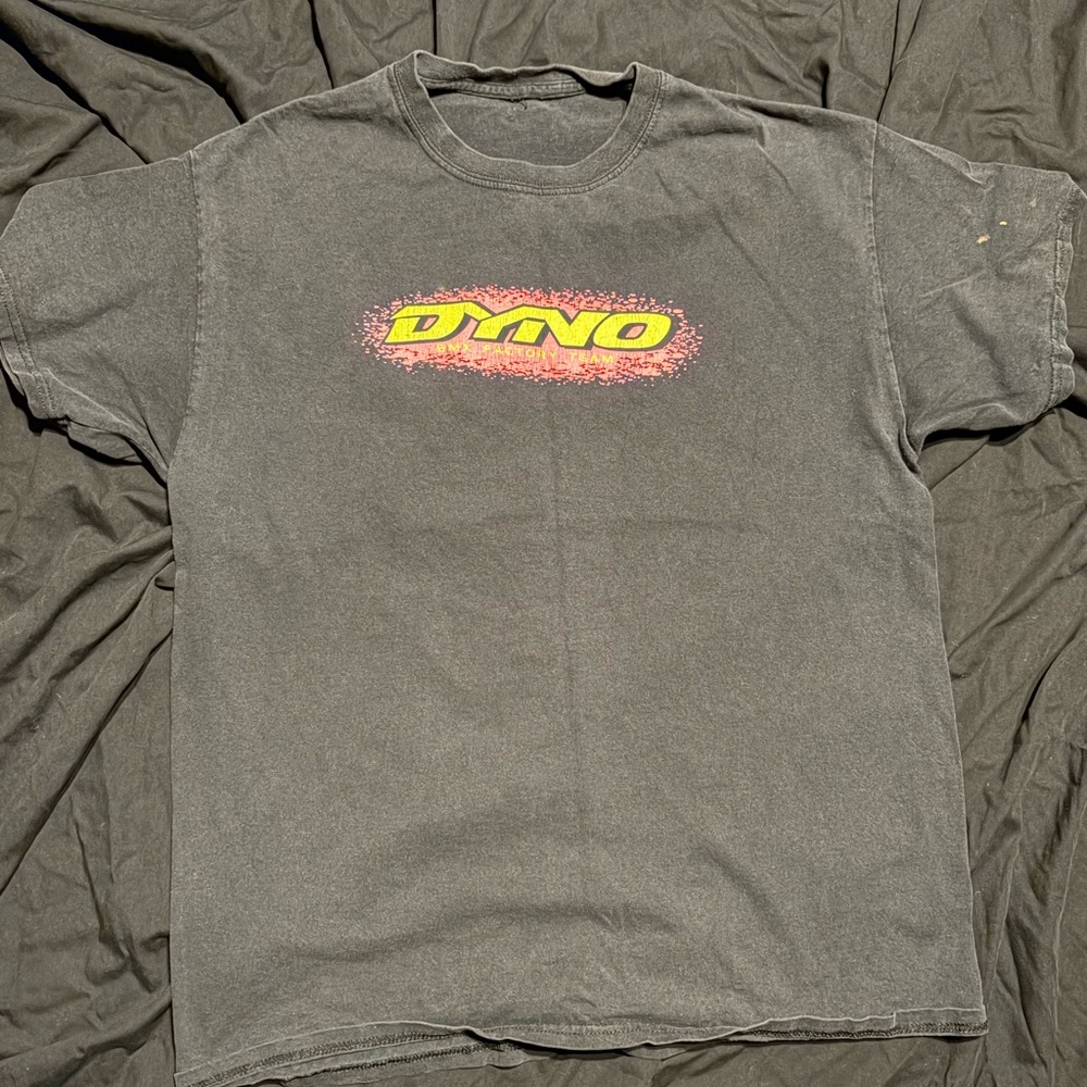 faded black vintage DYNO Graphic T-Shirt